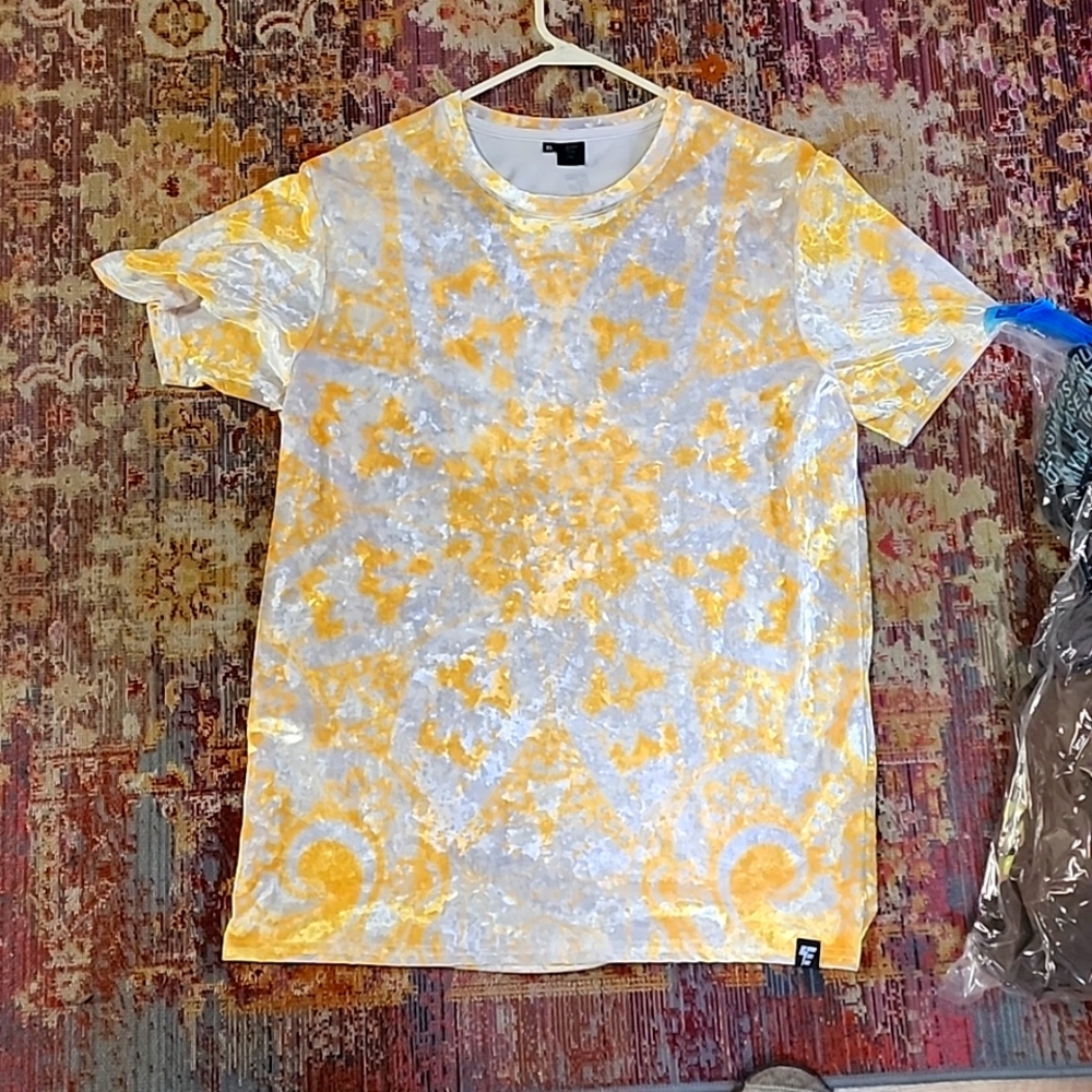 Electro Threads crushed velvet shirt